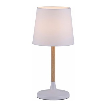 Leuchten Direkt 14423-16 - Pöytälamppu NIMA 1xE14/40W/230V valkoinen