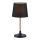 Leuchten Direkt 14423-18 - Pöytälamppu NIMA 1xE14/40W/230V musta