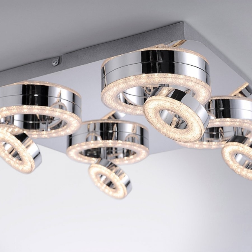 Leuchten Direkt 14522-17 - LED-kohdevalo TIM 4xLED/2,8W/230V + 4xLED/3,1W