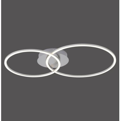 Leuchten Direkt 14537-55 - Himmennettävä LED-kattovalaisin IVANKA LED/14W/230V + LED/12W
