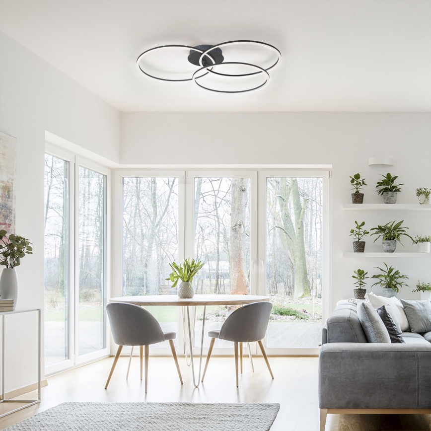 Leuchten Direkt 14539-18 - Himmennettävä LED-kattovalaisin IVANKA 3xLED/12W/230V