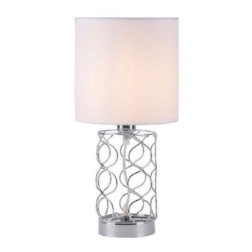 Leuchten Direkt 14615-55 - Pöytälamppu DEVA 1xE14/40W/230V mattakromi