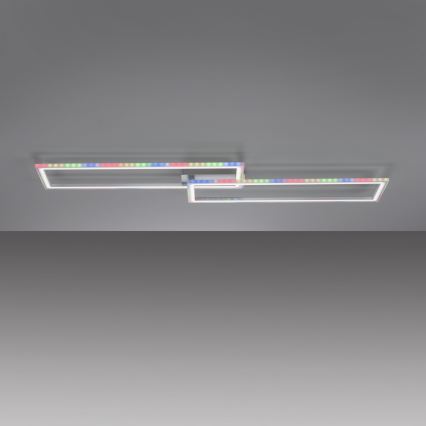 Leuchten Direkt 14635-55 - Himmennettävä LED-RGB-kattovalaisin FELIX LED/34,5W/230V Leuchten Direkt 14635-55 - Himmennettävä LED-RGB-kattovalaisin FELIX 34,5W/230V + kaukosäädin