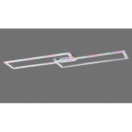 Leuchten Direkt 14635-55 - Himmennettävä LED-RGB-kattovalaisin FELIX LED/34,5W/230V Leuchten Direkt 14635-55 - Himmennettävä LED-RGB-kattovalaisin FELIX 34,5W/230V + kaukosäädin