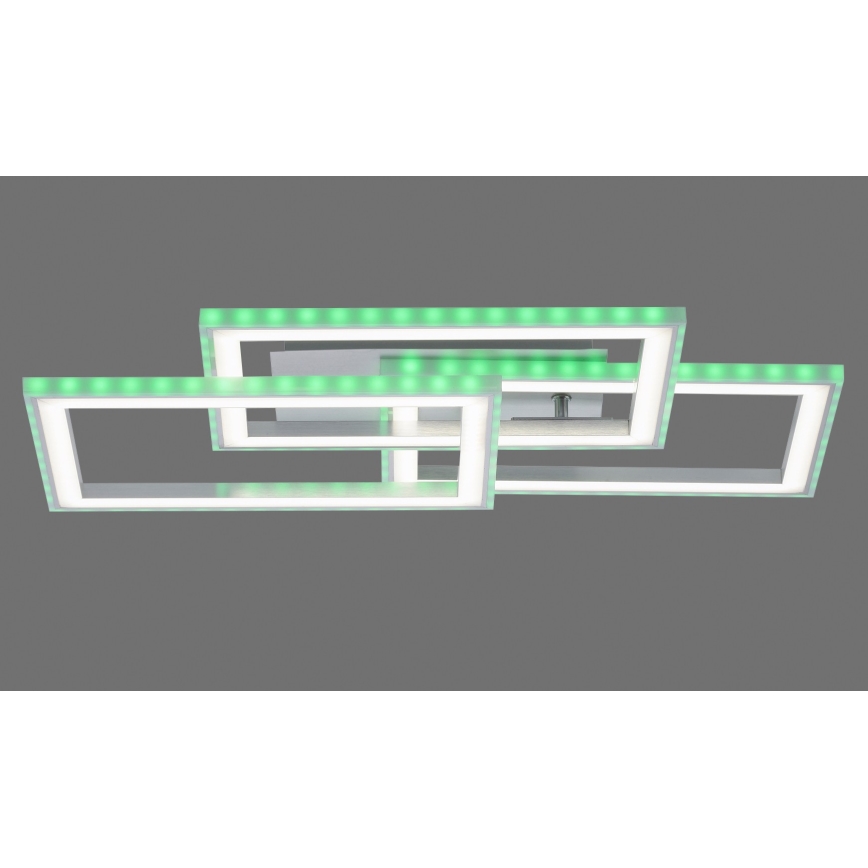 Leuchten Direkt 14636-55 - Himmennettävä LED-RGB-kattovalaisin FELIX LED/35W/230V +kaukosäädin