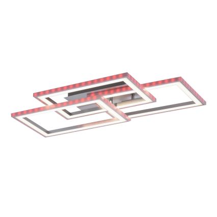Leuchten Direkt 14636-55 - Himmennettävä LED-RGB-kattovalaisin FELIX LED/35W/230V +kaukosäädin