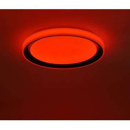 Leuchten Direkt 14659-18 - Himmennettävä LED-RGB-kattovalaisin LOLA LED/24W/230V Tuya + kauko-ohjaus