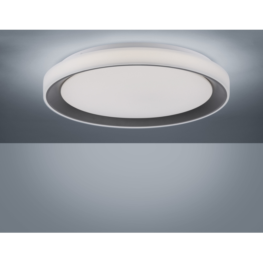 Leuchten Direkt 14659-18 - Himmennettävä LED-RGB-kattovalaisin LOLA LED/24W/230V Tuya + kauko-ohjaus
