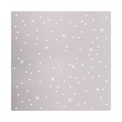 Leuchten Direkt 14671-55 - LED  Himmennettävä kattovalo SPARKLE LED/18W/230V 2700-5000K + kauko-ohjain