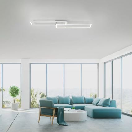 Leuchten Direkt 14691-55 - LED Himmennettävä pinta-asennettava kattokruunu IVEN 2xLED/18W/230V