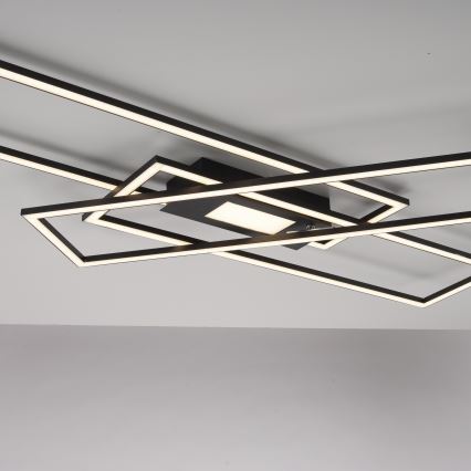 Leuchten Direkt 14693-18-LED Himmennettävä kattovalo ASMIN LED/48W/230V + kaukosäädin