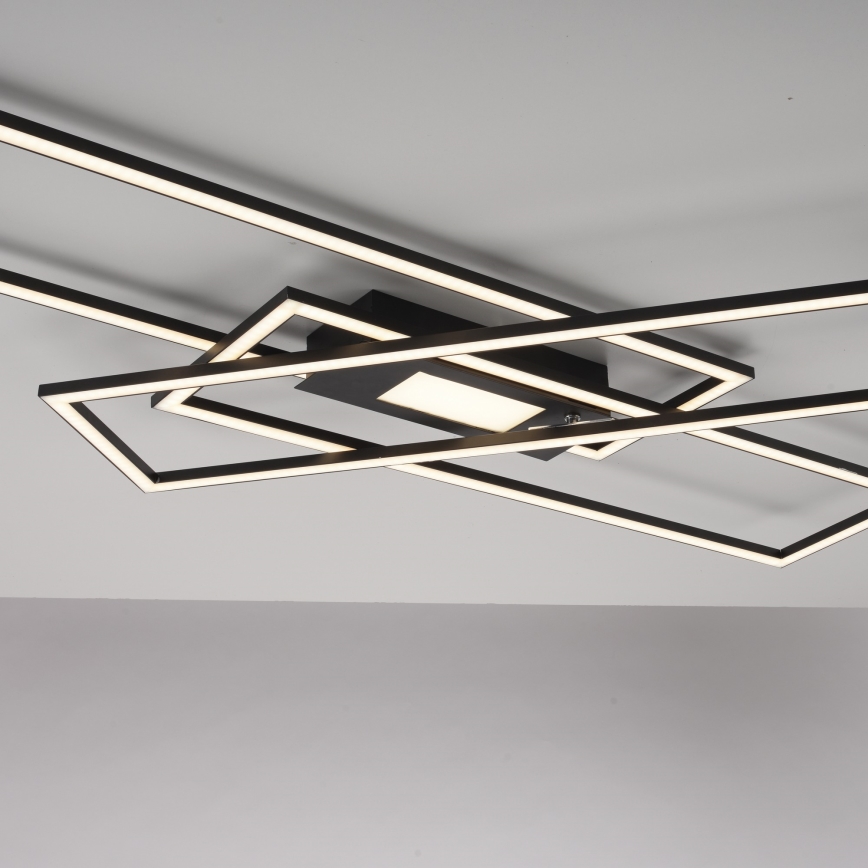 Leuchten Direkt 14693-18-LED Himmennettävä kattovalo ASMIN LED/48W/230V + kaukosäädin