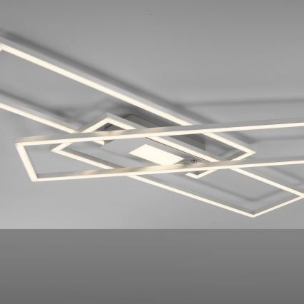 Leuchten Direkt 14693-55 - LED Himmennettävä kattovalo ASMIN LED/48W/230V + kaukosäädin