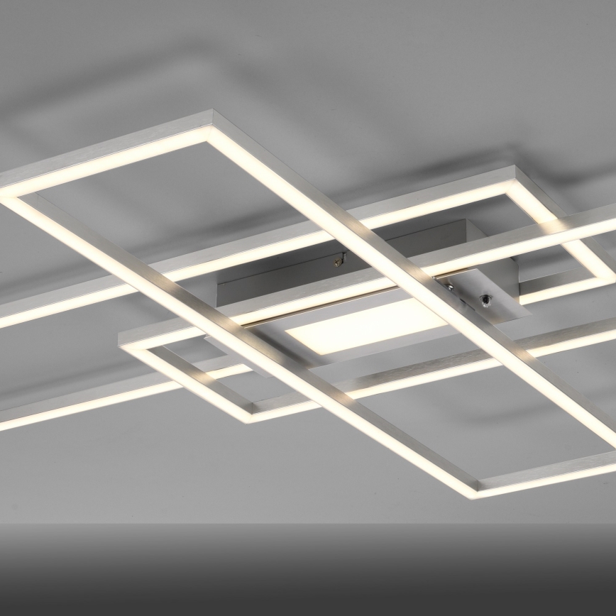 Leuchten Direkt 14693-55 - LED Himmennettävä kattovalo ASMIN LED/48W/230V + kaukosäädin