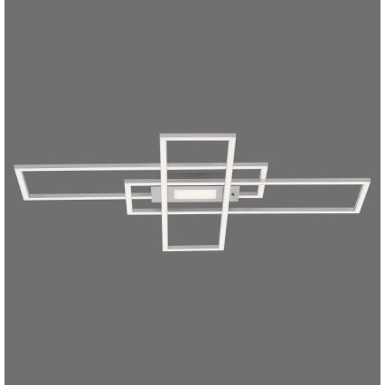 Leuchten Direkt 14693-55 - LED Himmennettävä kattovalo ASMIN LED/48W/230V + kaukosäädin