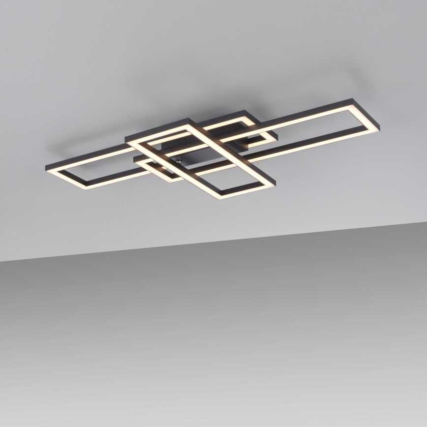Leuchten Direkt 14697-18 - Himmennettävä LED-kattovalaisin IVEN LED/24W/230V