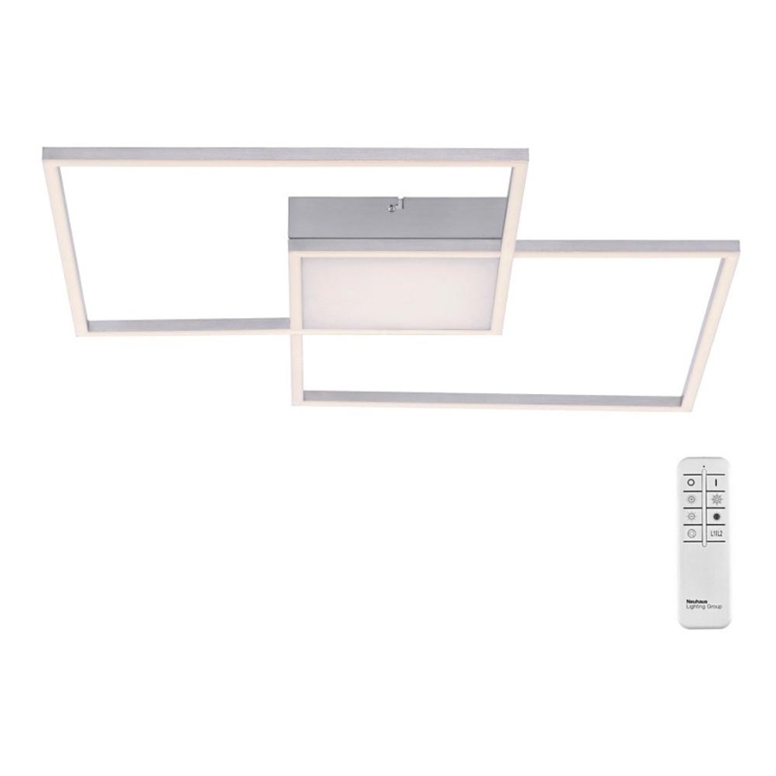 Leuchten Direkt 14712-55-LED Himmennettävä kattovalo ASMIN LED/42W/230V + kauko-ohjain