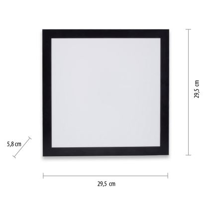 Leuchten Direkt 14740-18 - LED-kattovalaisin FLAT LED/7W/230V