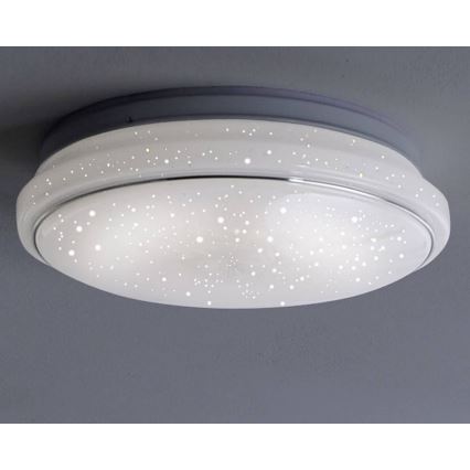 Leuchten Direkt 14742-16 - LED RGB Himmennettävä kattovalo JUPI LOLASMART LED/18W/230V Tuya 2700-5000K + kauko-ohjain