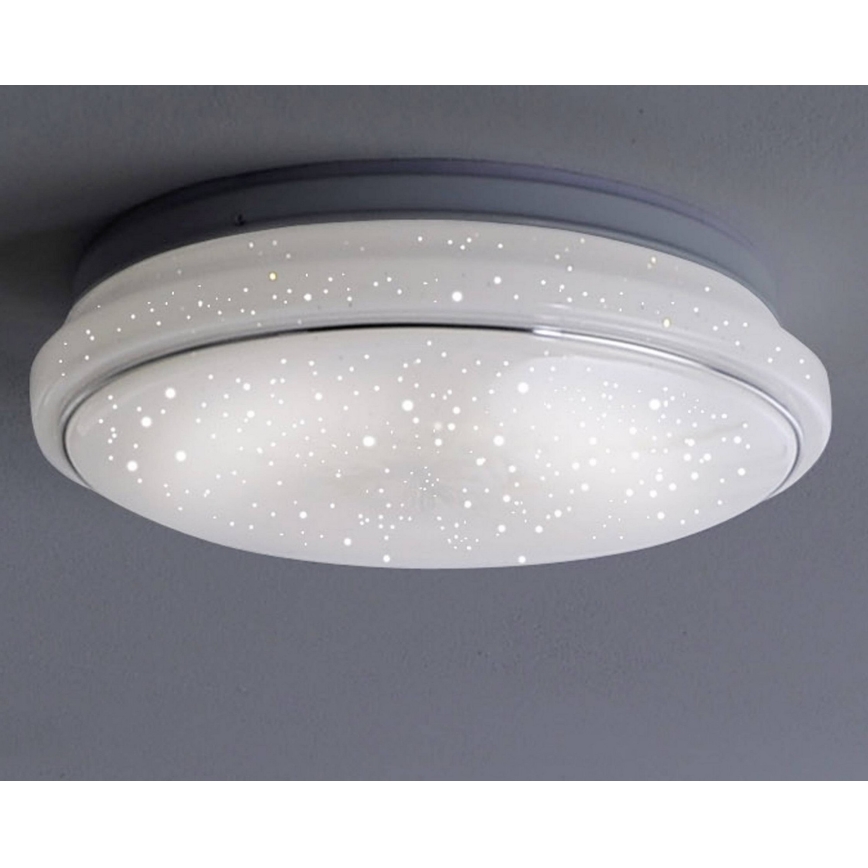 Leuchten Direkt 14742-16 - LED RGB Himmennettävä kattovalo JUPI LOLASMART LED/18W/230V Tuya 2700-5000K + kauko-ohjain