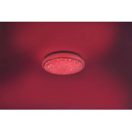 Leuchten Direkt 14742-16 - LED RGB Himmennettävä kattovalo JUPI LOLASMART LED/18W/230V Tuya 2700-5000K + kauko-ohjain