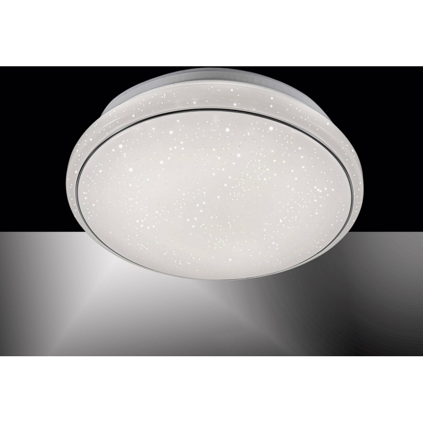 Leuchten Direkt 14742-16 - LED RGB Himmennettävä kattovalo JUPI LOLASMART LED/18W/230V Tuya 2700-5000K + kauko-ohjain