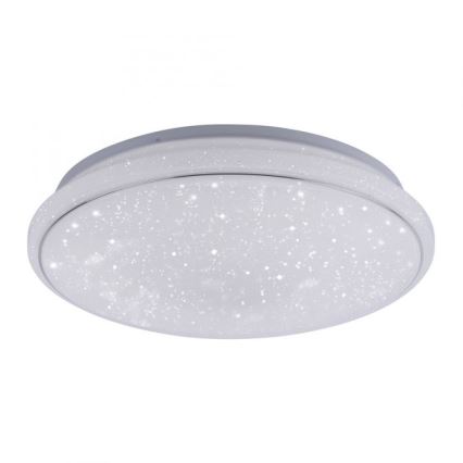 Leuchten Direkt 14743-16 - LED RGB Himmennettävä kattovalo JUPI LED/28W/230V Tuya 2700-5000K + kauko-ohjain