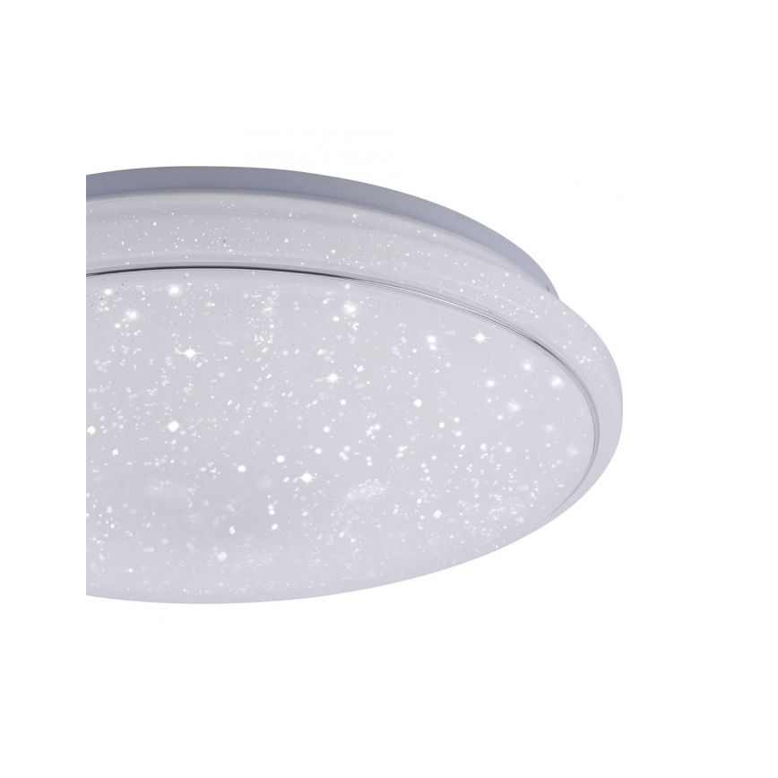 Leuchten Direkt 14743-16 - LED RGB Himmennettävä kattovalo JUPI LED/28W/230V Tuya 2700-5000K + kauko-ohjain