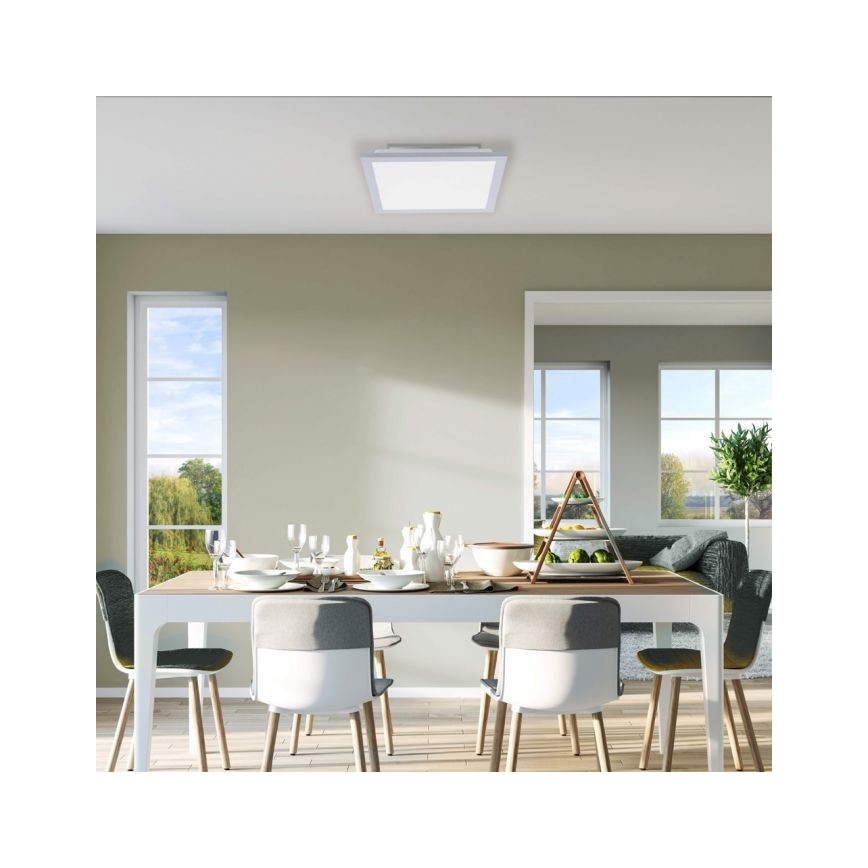 Leuchten Direkt 14750-21 - LED-kattovalo FLAT LED/12W/230V