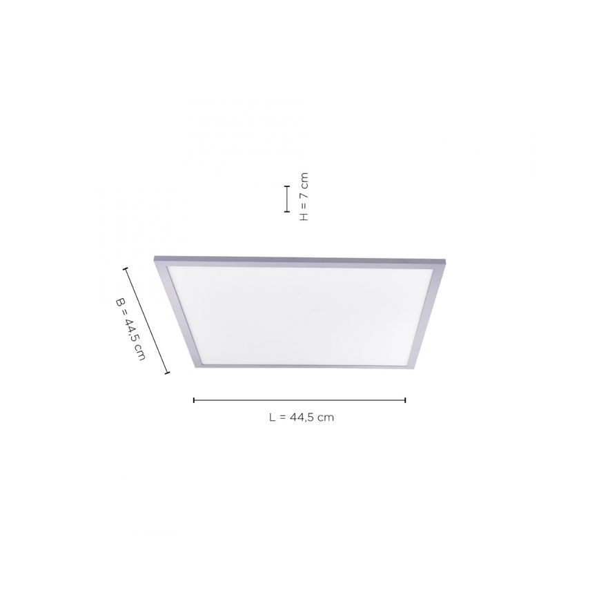 Leuchten Direkt 14752-21 - LED-kattovalo FLAT LED/17W/230V