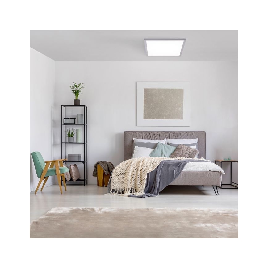 Leuchten Direkt 14754-21- LED Himmennettävä kattovalo FLAT LED/20W/230V 2700K-5000K + kauko-ohjain