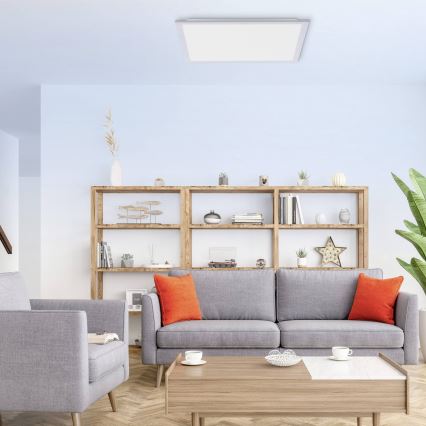 Leuchten Direkt 14755-21- LED Himmennettävä kattovalo FLAT LED/28W/230V 2700-5000K + kauko-ohjain