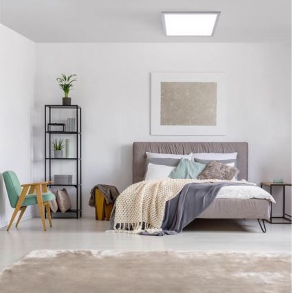 Leuchten Direkt 14755-21- LED Himmennettävä kattovalo FLAT LED/28W/230V 2700-5000K + kauko-ohjain