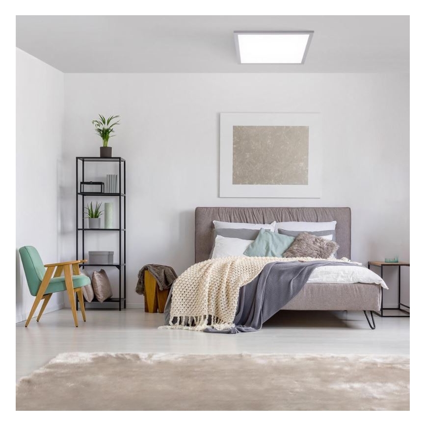 Leuchten Direkt 14755-21- LED Himmennettävä kattovalo FLAT LED/28W/230V 2700-5000K + kauko-ohjain
