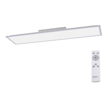 Leuchten Direkt 14757-21- LED Himmennettävä pinta-asetettava paneeli FLAT LED/36W/230V 2700-5000K hopea + kauko-ohjain