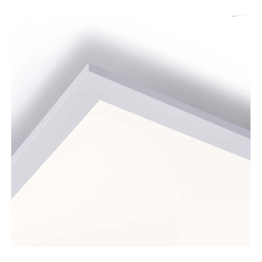 Leuchten Direkt 14757-21- LED Himmennettävä pinta-asetettava paneeli FLAT LED/36W/230V 2700-5000K hopea + kauko-ohjain