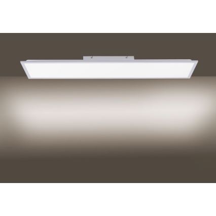 Leuchten Direkt 14757-21- LED Himmennettävä pinta-asetettava paneeli FLAT LED/36W/230V 2700-5000K hopea + kauko-ohjain