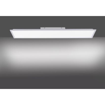 Leuchten Direkt 14757-21- LED Himmennettävä pinta-asetettava paneeli FLAT LED/36W/230V 2700-5000K hopea + kauko-ohjain