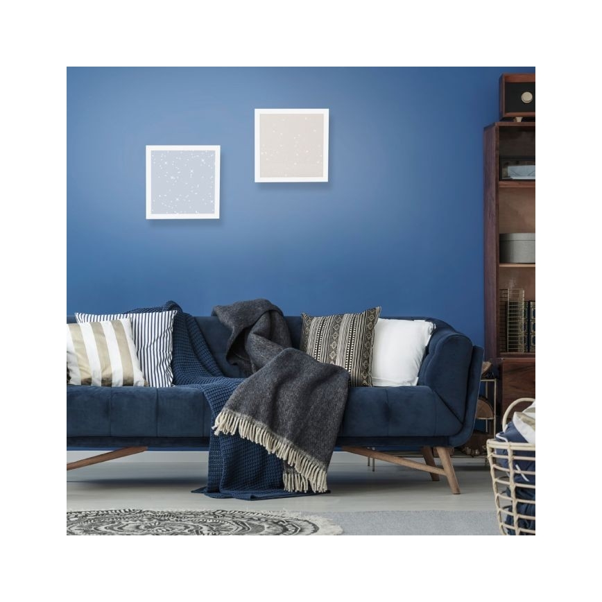 Leuchten Direkt 14760-16 - LED Himmennettävä kattovalo STARRYFLAT LED/20W/230V 2700-5000K + kauko-ohjain