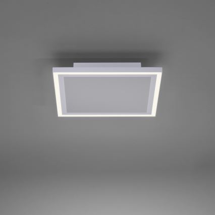Leuchten Direkt 14850-16 - LED Himmennysvalo LED/17W/230V + LED/13W + kauko-ohjaus
