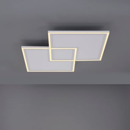 Leuchten Direkt 14855 - 16-LED Himmennettävä kattovalo EDGING LED/51W/230V 2700-5000K + kauko-ohjain