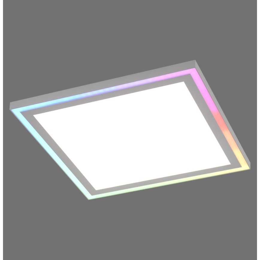 Leuchten Direkt 14900-16 - Himmennettävä LED-RGB-kattovalaisin EDGING LED/24W/230V + kauko-ohjaus