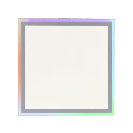 Leuchten Direkt 14900-16 - Himmennettävä LED-RGB-kattovalaisin EDGING LED/24W/230V + kauko-ohjaus