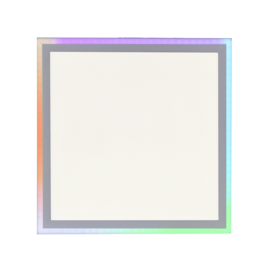 Leuchten Direkt 14900-16 - Himmennettävä LED-RGB-kattovalaisin EDGING LED/24W/230V + kauko-ohjaus