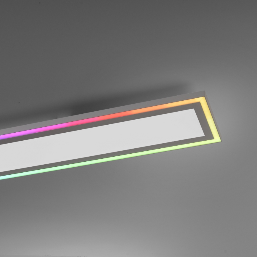 Leuchten Direkt 1490116-LED RGB Himmennettävä kattovalo EDGING LED/24W/230V + kaukosäädin
