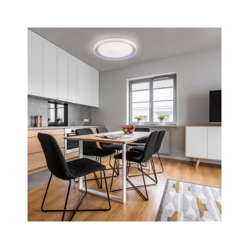 Leuchten Direkt 15110-21 - LED RGB Himmennettävä kattovalo LENI LOLASMART LED/40W/230V + kauko-ohjain