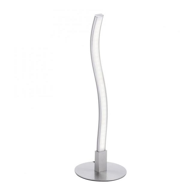 Leuchten Direkt 15128-55 - LED-pöytälamppu WAWE LED/3W/230V mattakromi