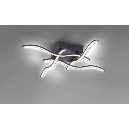 Leuchten Direkt 15131-18 - LED-kattovalaisin WAVE 4xLED/4,8W/230V