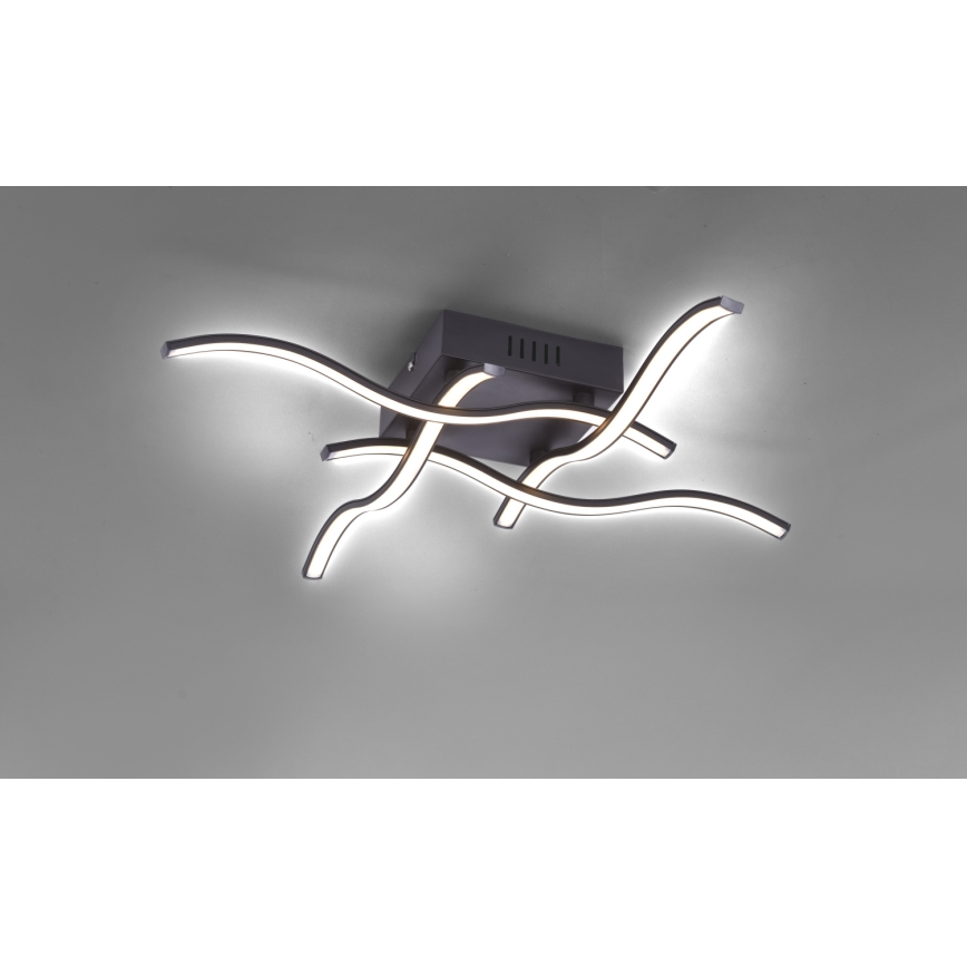 Leuchten Direkt 15131-18 - LED-kattovalaisin WAVE 4xLED/4,8W/230V