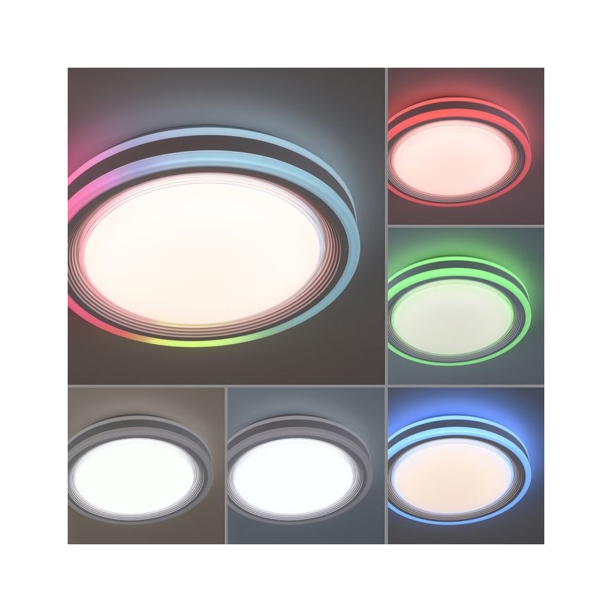 Leuchten Direkt 15152-16 - LED RGBW Himmennettävä valo SPHERIC LED/18W/230V+kaukosäädin